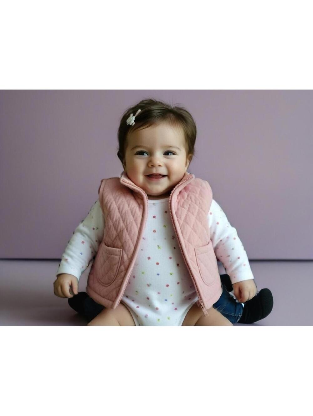 Baby Girl 18 mo Pink Vest Carters